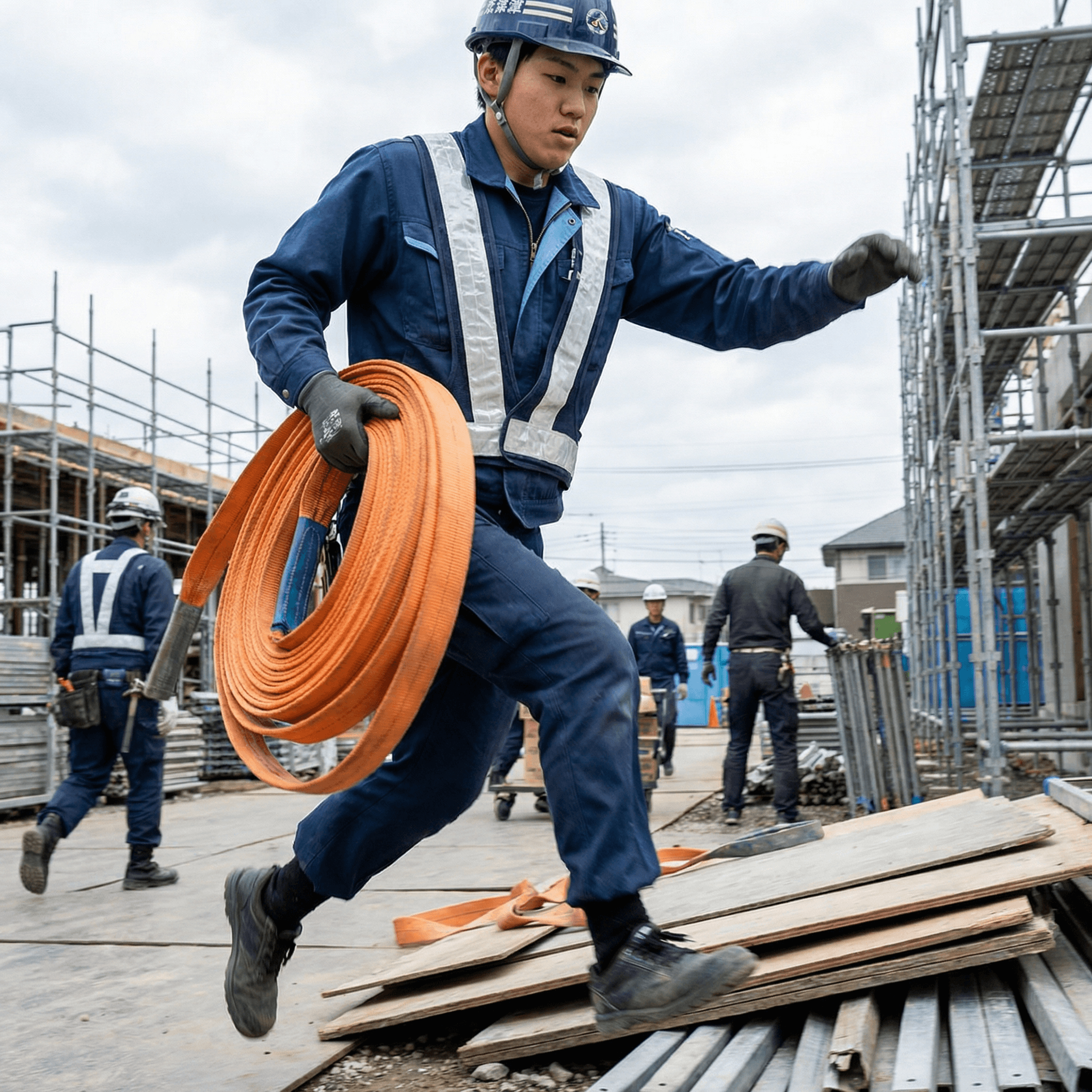 20代・30代チームの
圧倒的な「機動力」